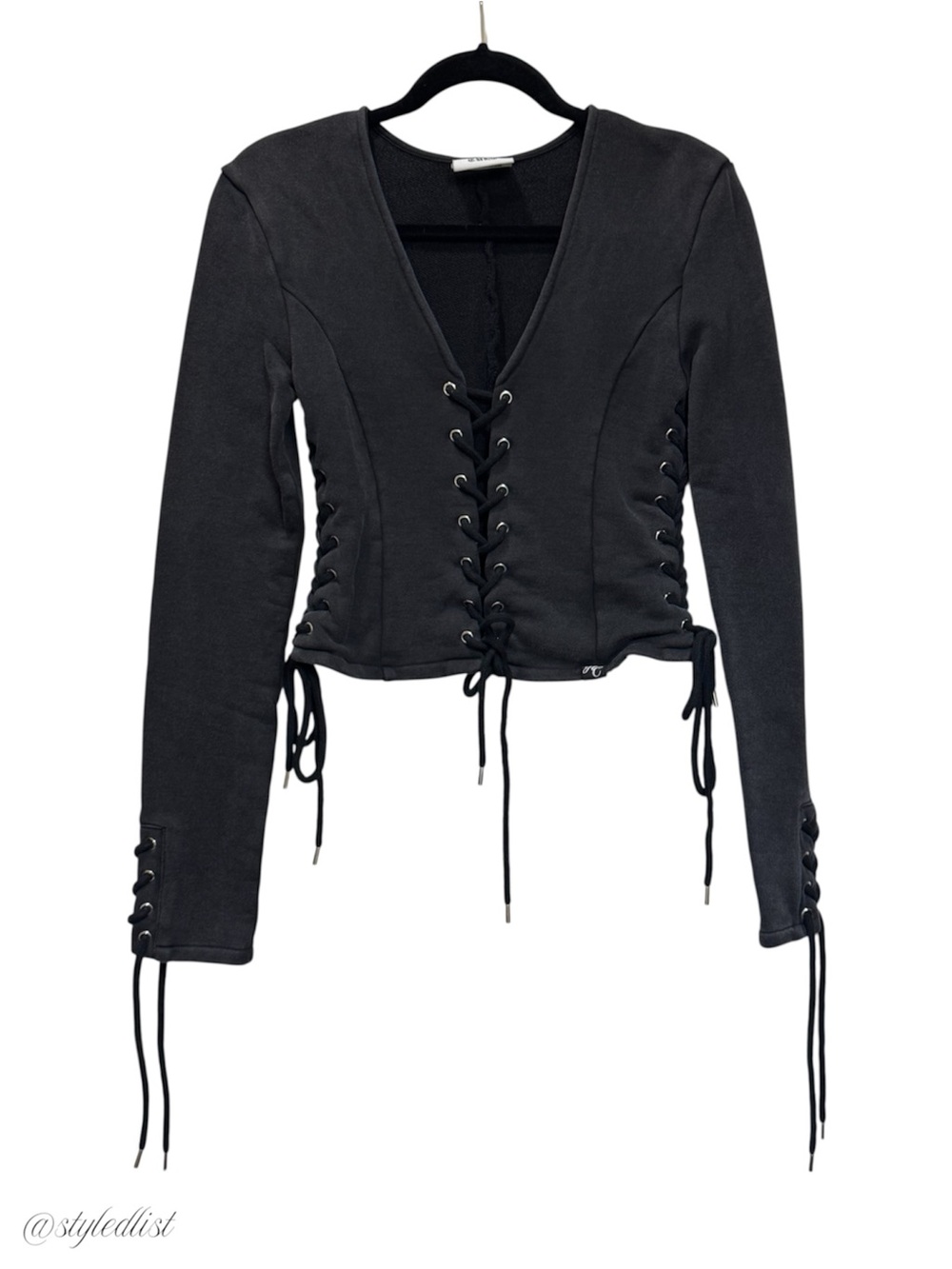 Hidden Cult Wynn Corset Top Black M